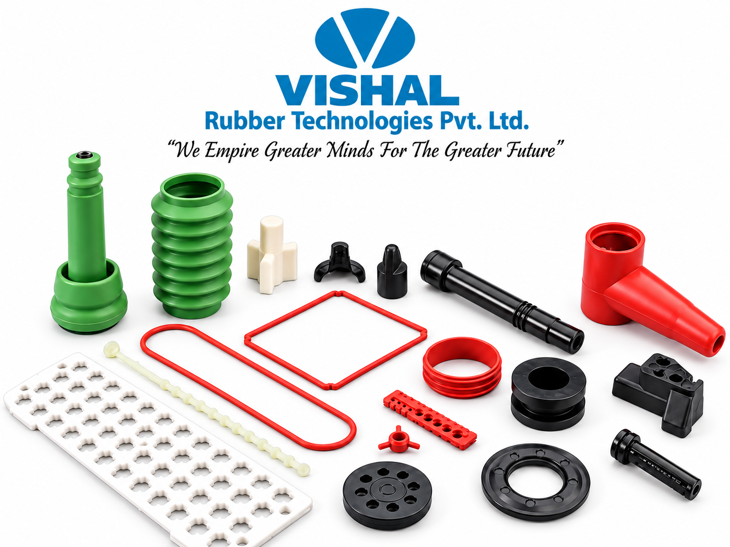 Silicone moulded rubber products