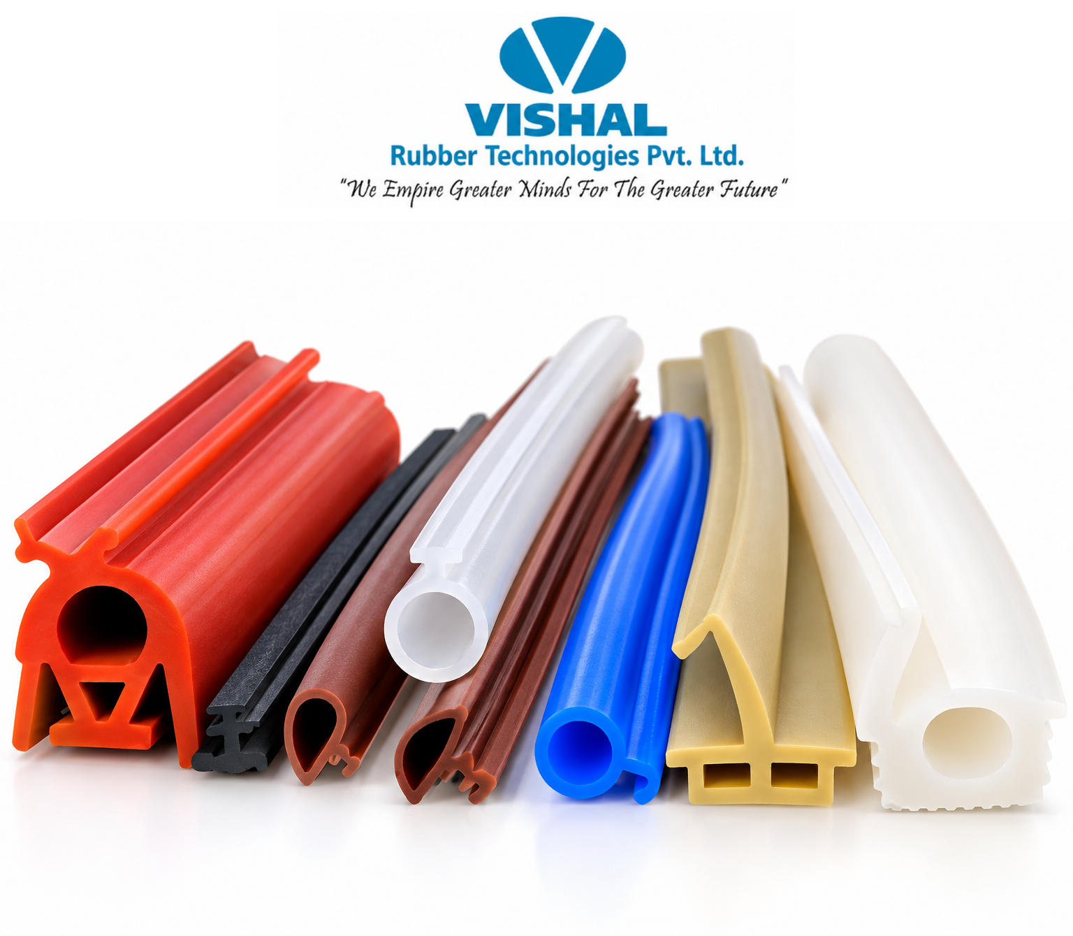 Silicone rubber extrusion products