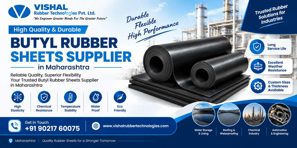 Butyl Rubber Sheets Supplier in Maharashtra